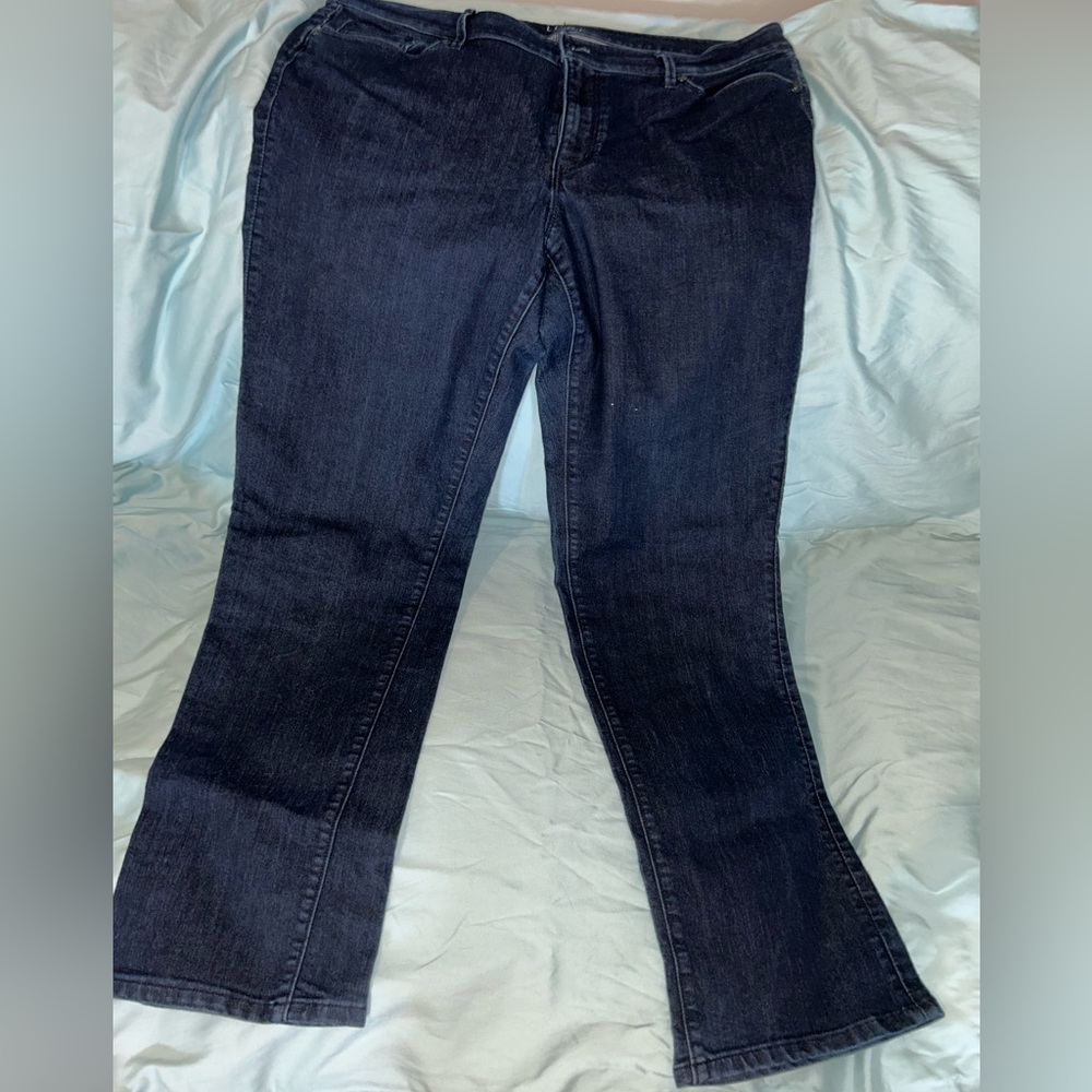 LOFT Blue Boot Cut Jeans Classic Style